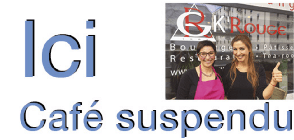 Le RG K’Rouge est notre nouvel établissement partenaire à Carouge, qui soutient l’action de l’ONG TOIT POUR TOUS à travers le lancement du café suspendu