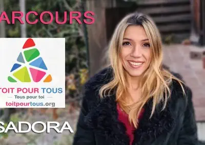 Isadora et ses enfants ont retrouvé avec l’aide de l’organisation TOIT POUR TOUS un logement définitif en quelques semaines