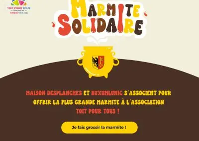 Marmite Solidaire avec la Maison Desplanches et BuxumLunic