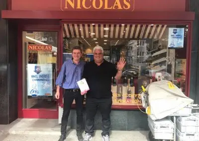 Nous remercions vivement le magasin NICOLAS VIDOLLET
